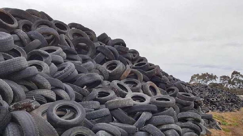 Предприятия переработки утилизируют лишь треть выбрасываемых покрышек
