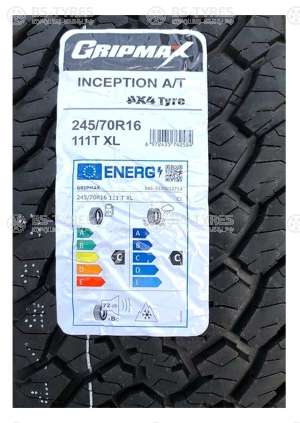 Gripmax Inception A/T 215/65 R16 98T