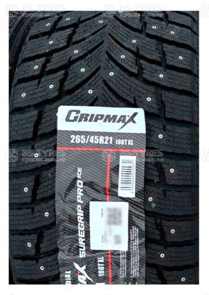 Gripmax SureGrip Pro Ice 285/35 R22 106T